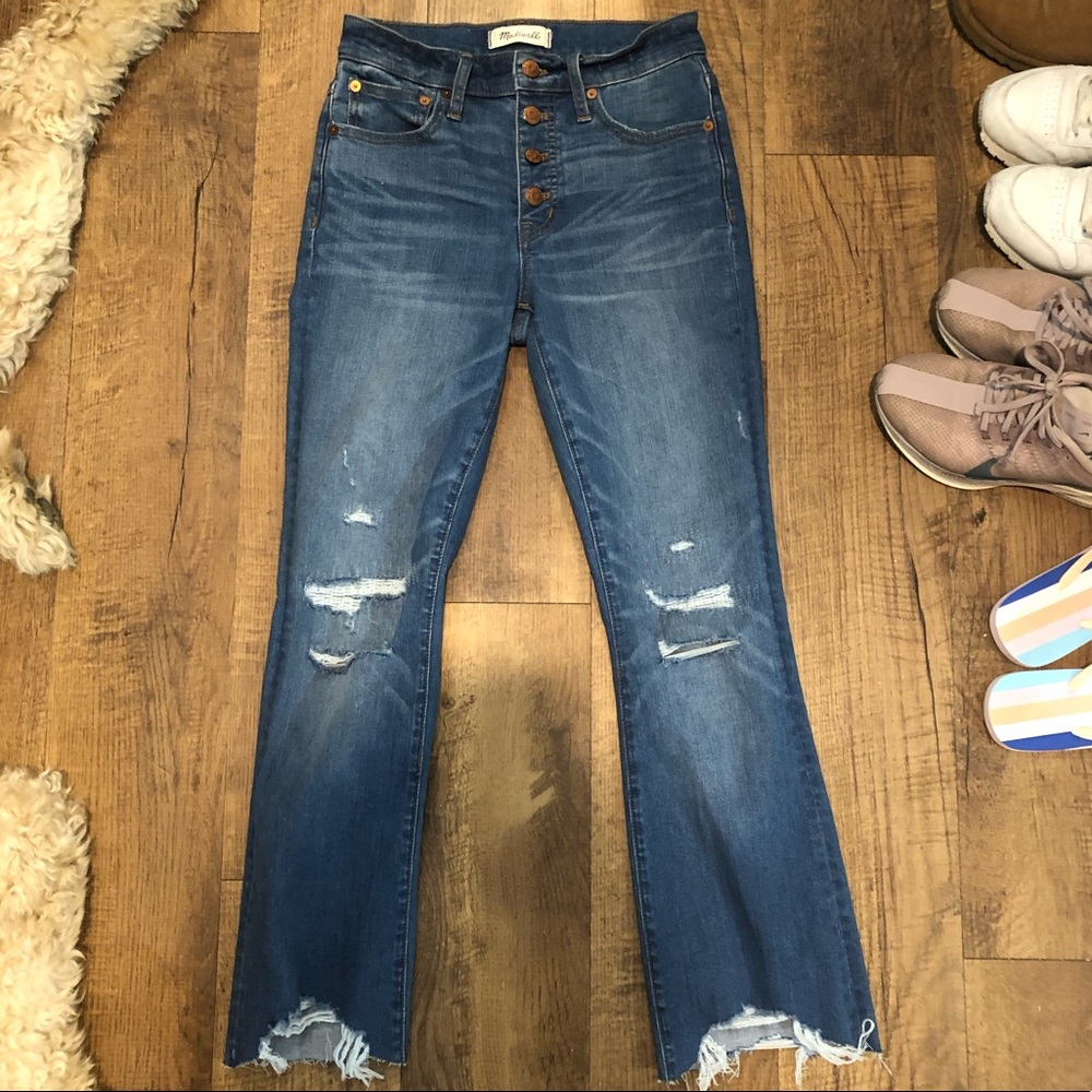 Madewell Cali Demi boot jeans
